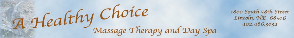 A healthy choice banner art and sign marble blue with gold writing